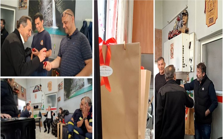 Επίσκεψη στον 7ο Πυροσβεστικό Σταθμό Δάφνης – Στήριξη στο έργο του Πυροσβεστικού Σώματος